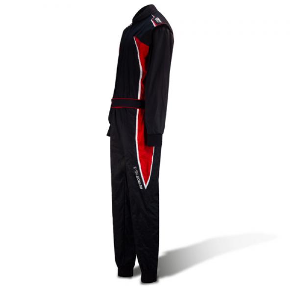 Speed Overall Hobby | DETROIT HS-3 | schwarz,weiß-rot | Gr. XXL